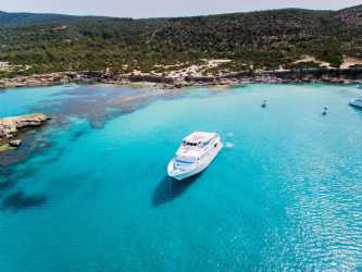 One day trip, Wycieczka Rejs na Blue Lagoon z Pafos rejs poranny z transferem z adresu