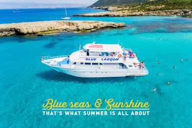 One day trip, Wycieczka Rejs na Blue Lagoon z Pafos rejs poranny z transferem z adresu