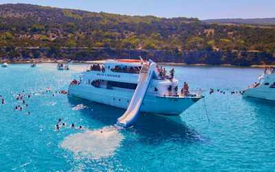 One day trip, Wycieczka Rejs na Blue Lagoon z Pafos rejs poranny z transferem z adresu