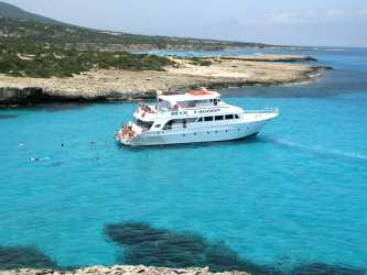 Optional trip, Rejs na Blue Lagoon z Pafos rejs na zachód słońca z transferem z adresu